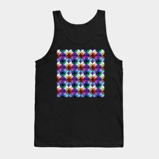 Circle Garden Purple Tank Top